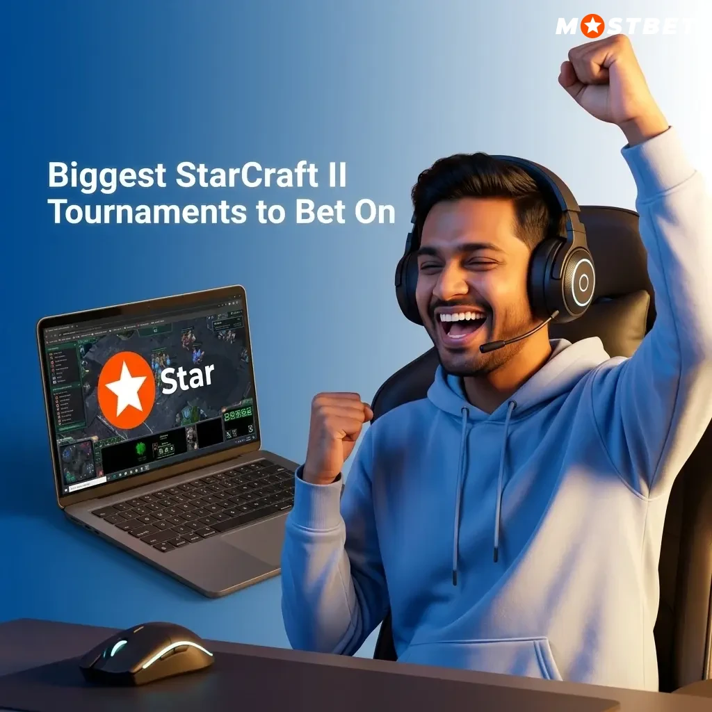 StarCraft II major tournaments including GSL, IEM Katowice, ESL Masters, and EWC for competitive betting opportunities
